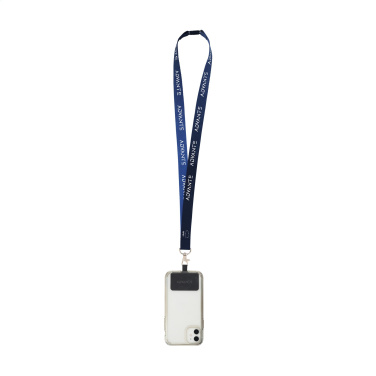 Logotrade promotional gifts photo of: Lanyard Sublimation Safety RPET 2 cm with Patch